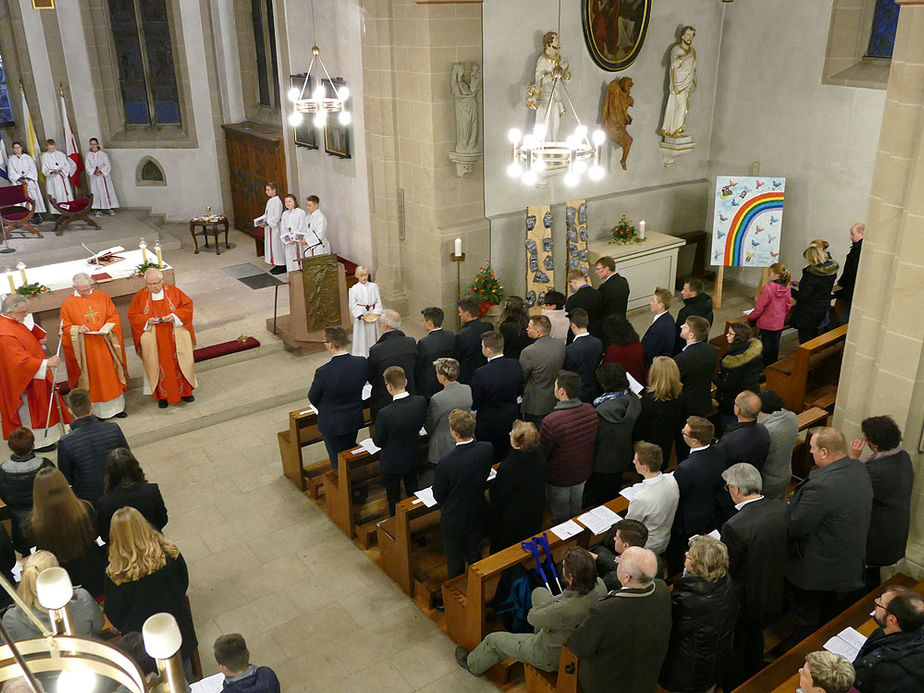 Firmung 2017 in Naumburg (Foto: Karl-Franz Thiede)